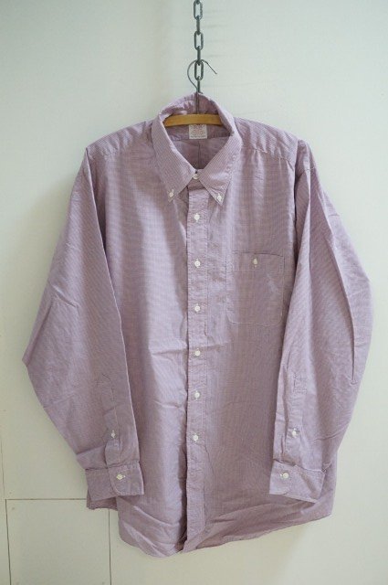 ★BROOKS BROTHERS ギンガムチェック B/Dシャツ MADE IN USA