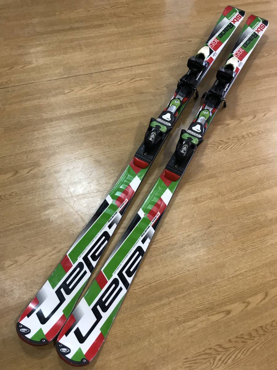 送料無料❗️美品❗️チューンナップ済❗️エランRace SL 165 ☆2023シーズンスタート！訳アリ ELAN RACE SL 165cm/BIND ER17/エラン
