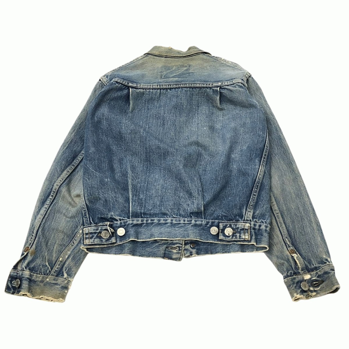 LEVI'S / 507XX 2ND BIG E リーバイス ビッグE 均等V セカンド Gジャン デニムジャケット Levi's 2nd 507XX 0 Tバック Size:36