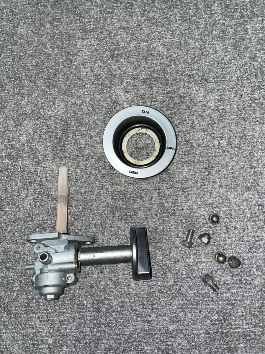 CBR400F 燃料コック　コックレバー