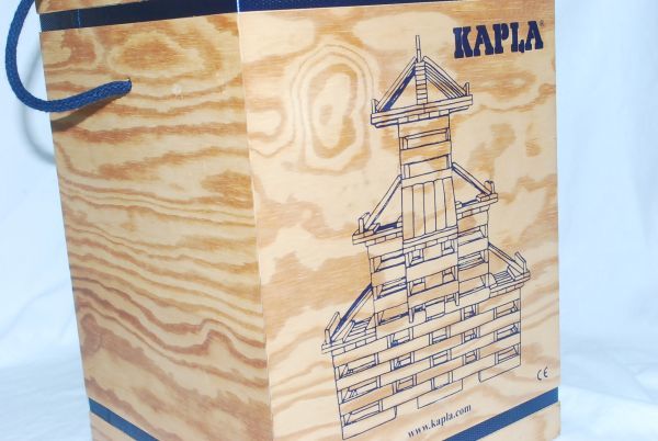 KAPLA カプラ 積み木 知育玩具 280ピース（2個欠品）アートブック赤（6
