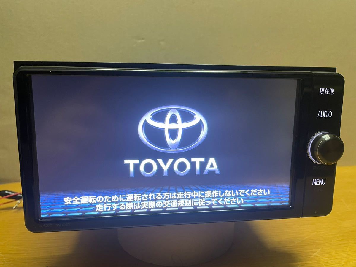 トヨタ 純正 SDメモリーナビ NSZT-W66T 08605-00A50 地図データ 2016年