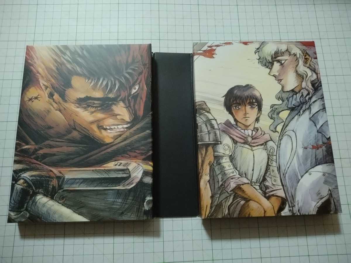 中古DVD-BOX 「剣風伝奇ベルセルク 7枚組」ブックレット、特製イラスト