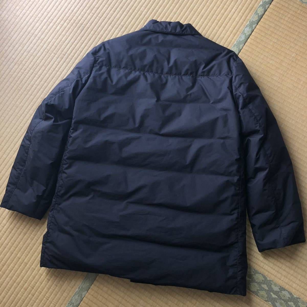 パパス ワッペン付き ダウンコート Mサイズ相当 日本製 PAPAS 良品 