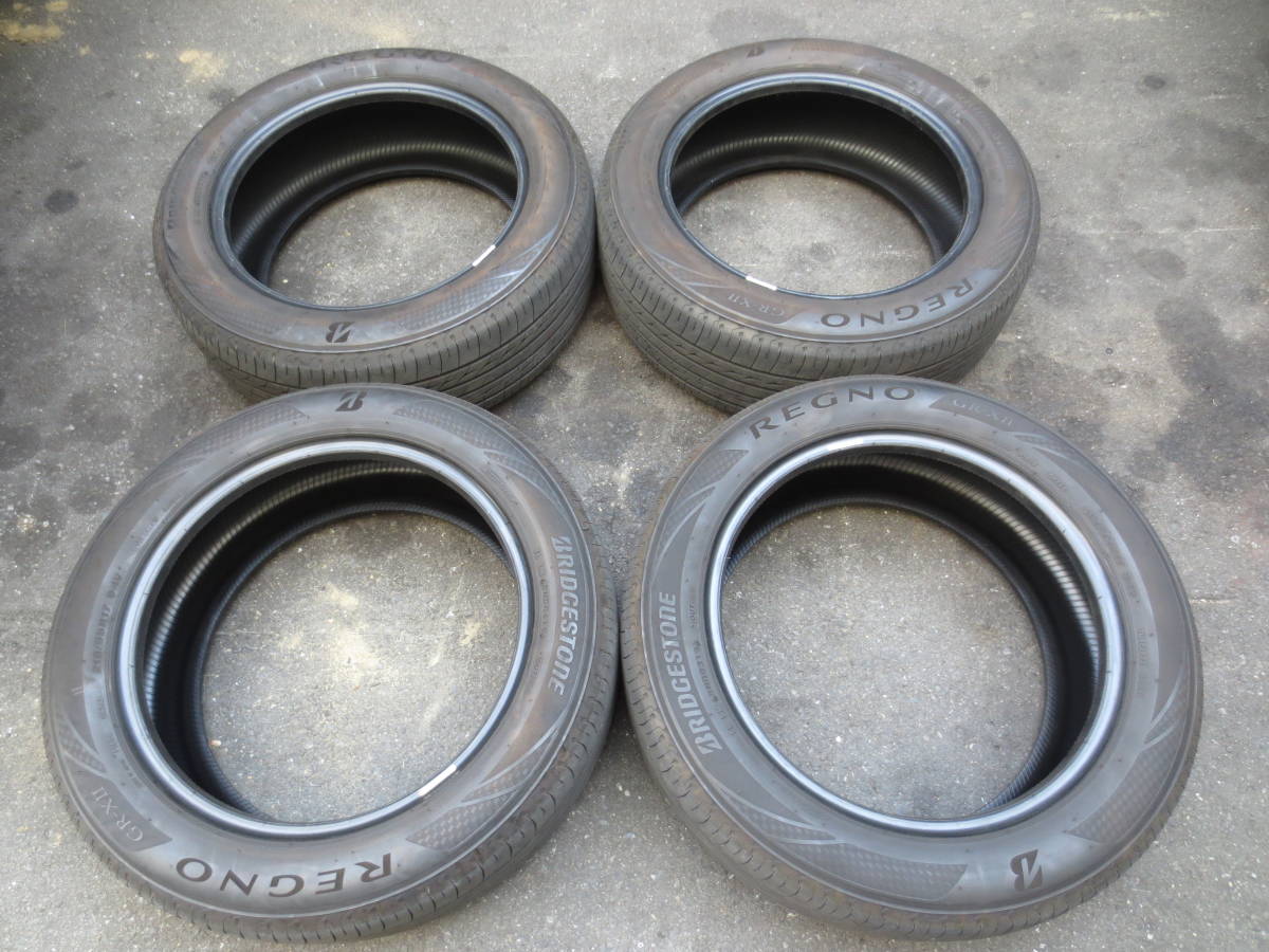 215/55R17 レグノ GR-XⅡ 2019年製造 4本 ② 215⁄55R17 レグノ REGNO