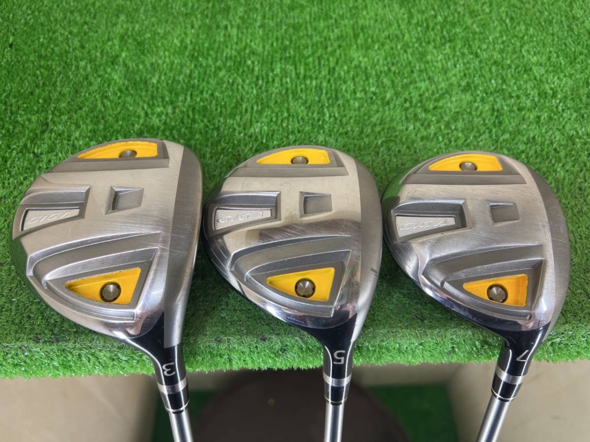 【セール，限定SALE】 フェアウェイウッド3本セット EON SPORTS GIGA HS781 3番/5番/7番ウッド 15度/18度/21度 イオンスポーツ ギガ 純正シャフト フレックスR(フェアウェイウッド)｜売買されたオークション情報、yahooの商 男性右きき用
