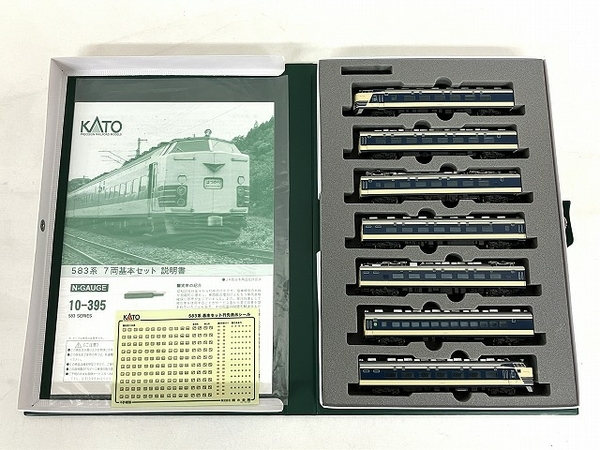 KATO 10-395 583系特急形寝台電車 7両基本セット 鉄道模型 N