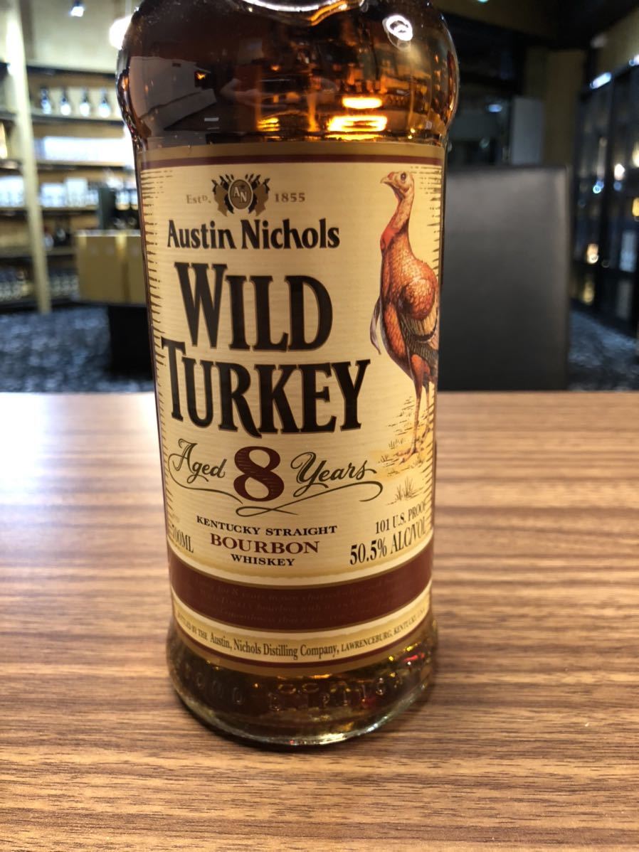 未開栓古酒 旧ボトル ワイルドターキー8年 WILD TURKEY 8Years Old