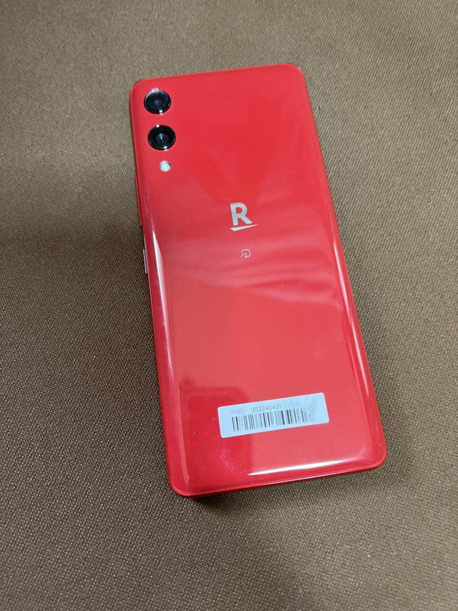 Rakuten Hand P710 楽天ハンド レッド 64GB eSIM専用 判定〇 楽天モバイル SIMフリー 本体のみ