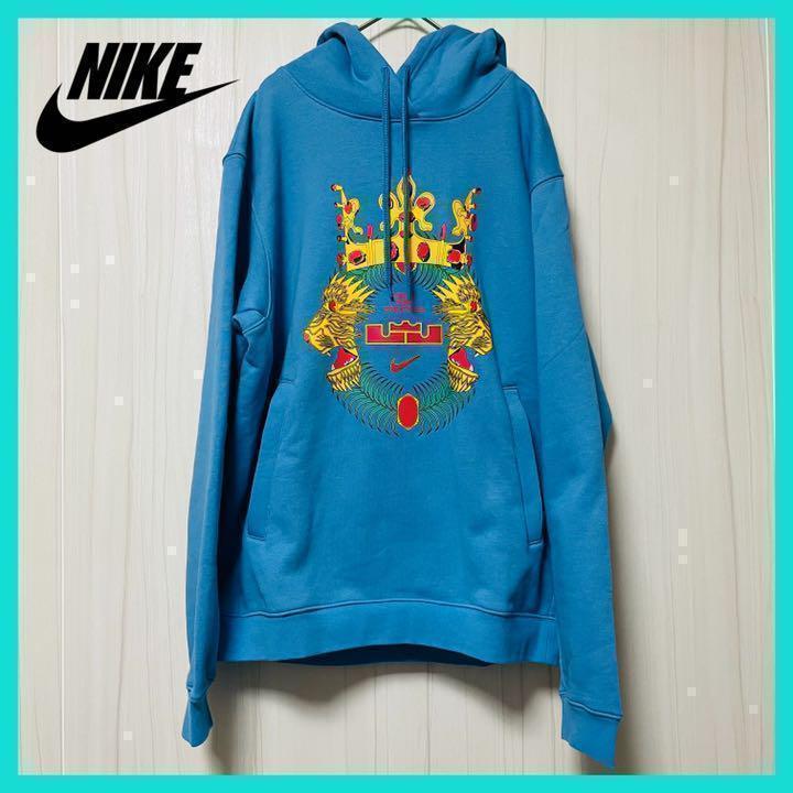 NIKE レブロン プルオーバー パーカー　Mサイズ バスケ NBA レイカーズ レブロン ジョーダン バスケットボール アウトドア
