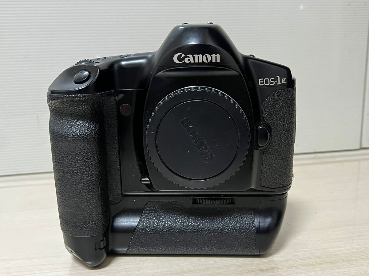 Canon キャノンEOS-1 N フィルムカメラ / POWER DRIVE BOOSTER E1 動作