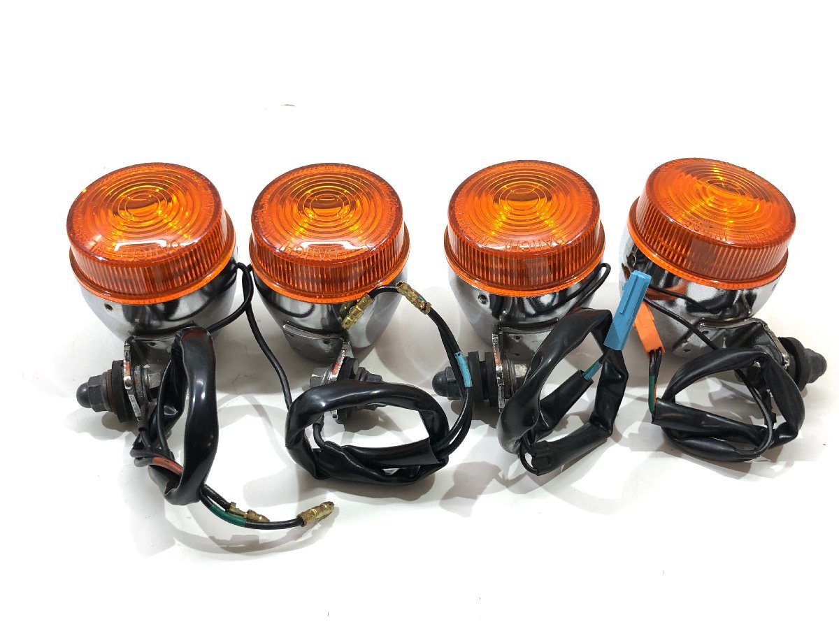 8) ホンダ エイプ 100 タイプD 純正 ウィンカー セット HC13-1000