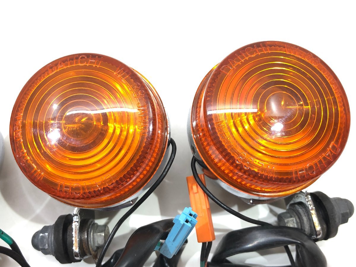 8) ホンダ エイプ 100 タイプD 純正 ウィンカー セット HC13-1000