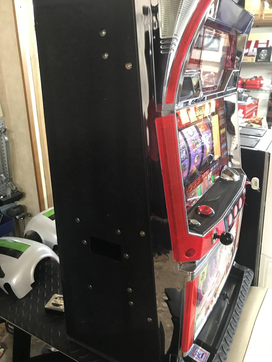 北斗の拳 初代 4号機 ラオウパネル 拳王 パチスロ実機 コイン不要機