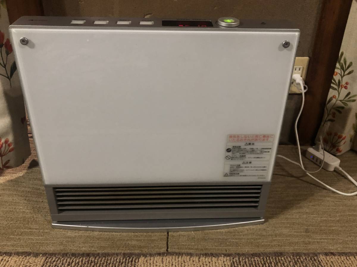 中古 NORITZ ノーリツ ガスファンヒーター GFH-4000D-WH LPガス用 一部