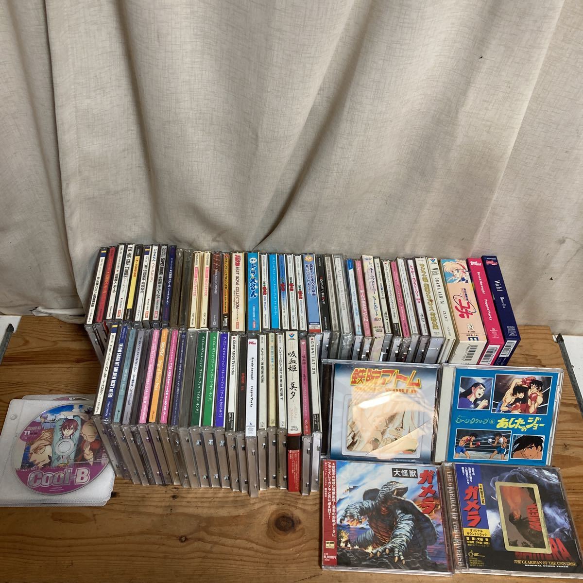  アニメ CD 色々 まとめて 70枚セット /鉄腕アトム あしたのジョー ガメラ ディズニー 忍たま乱太郎 スレイヤーズ サクラ大戦 吸血鬼 美夕(アニメソング一般)｜売買されたオークション情報、ya アニメソング一般