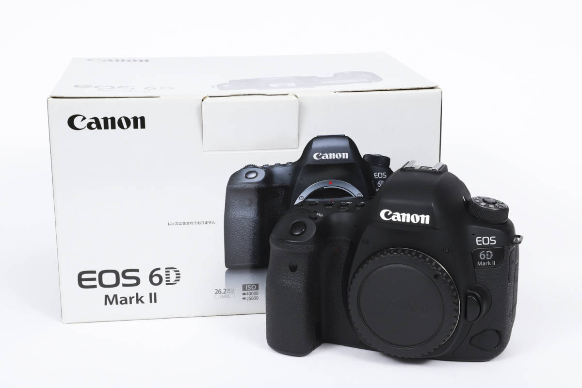 ☆ 美品 元箱付き おまけ付き キャノン CANON 6D Mark II 一眼レフ