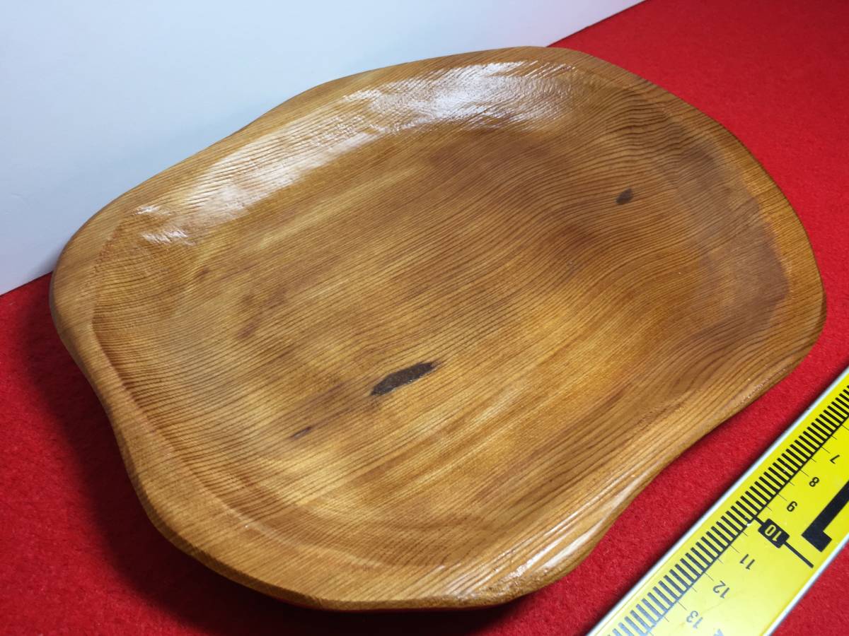 266 お皿 銘木屋久杉工芸品 インテリア家具 世界遺産 逸品 ○に興味