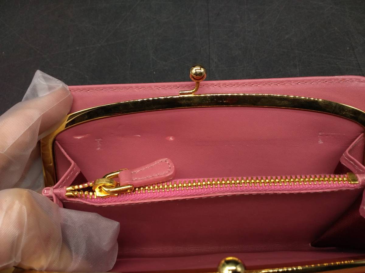 MIU miu ミュウミュウ 5M1326 2つ折り財布 クロコダイル型押し長財布