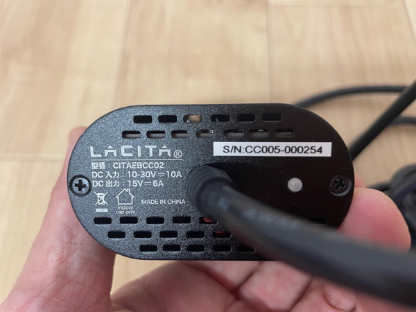 LACHTA ラチタ エナーボックス純正 カーチャージャー LACITA