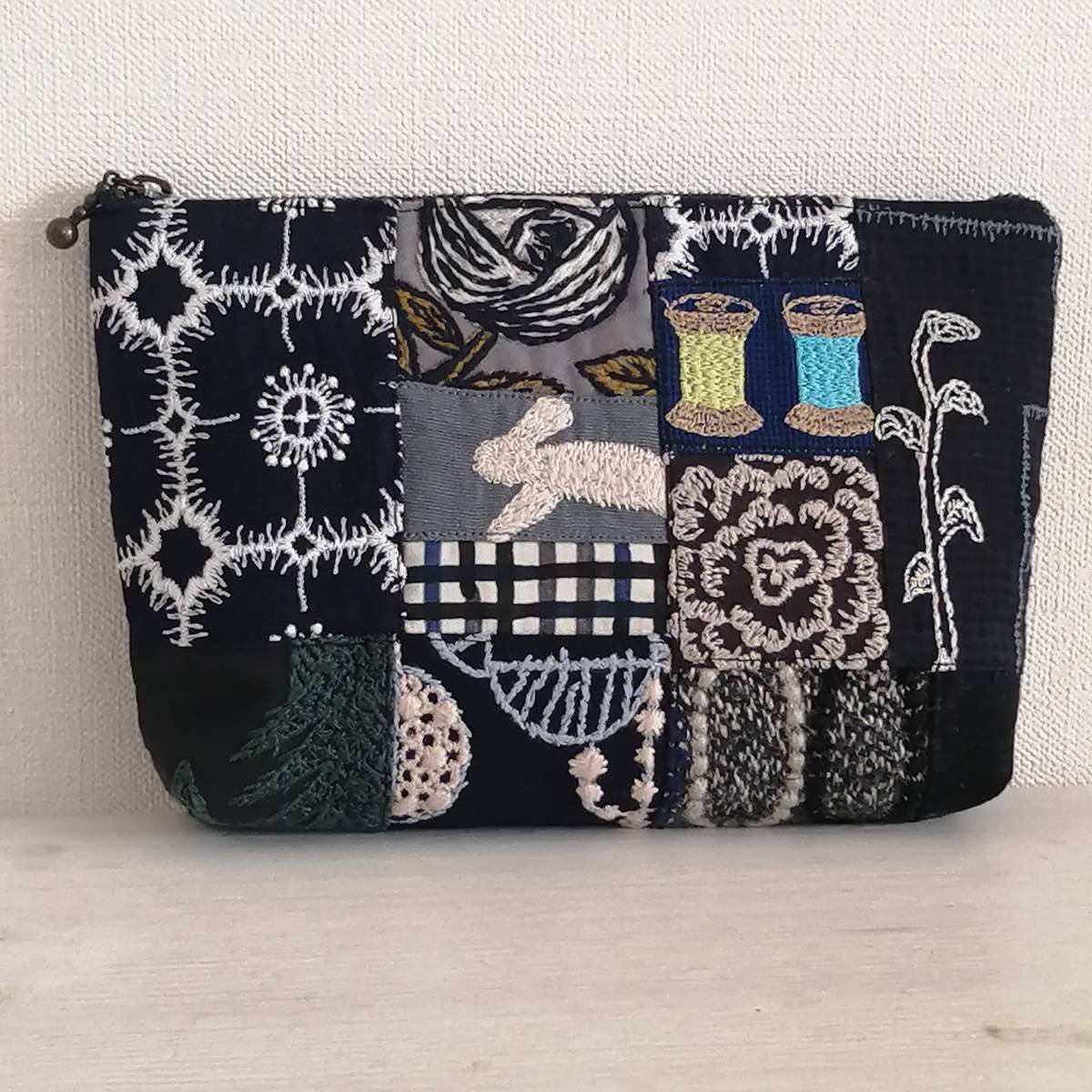 低価，大得価 ハンドメイド☆ミナペルホネン*パッチ*bobbin*anemone*