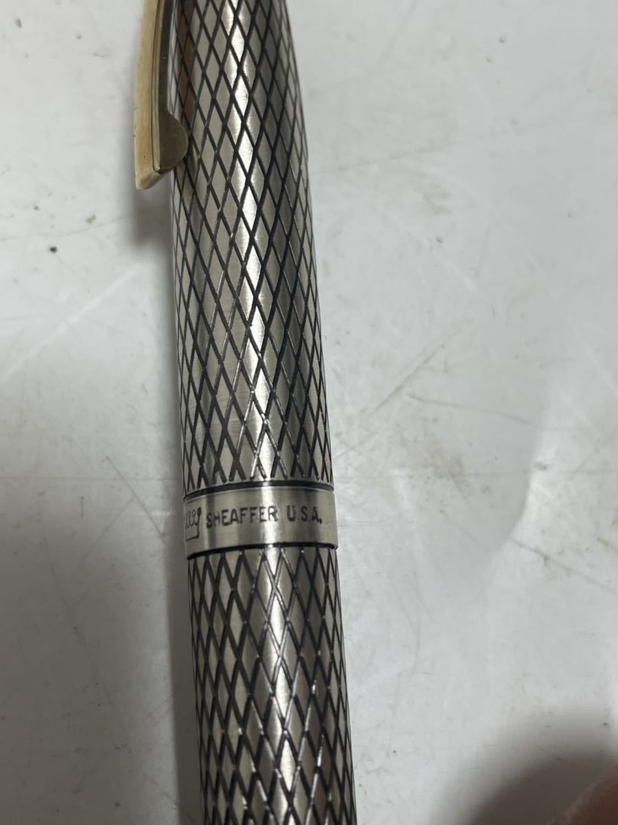 SHEAFFER 14k 万年筆 STERLING SILVER