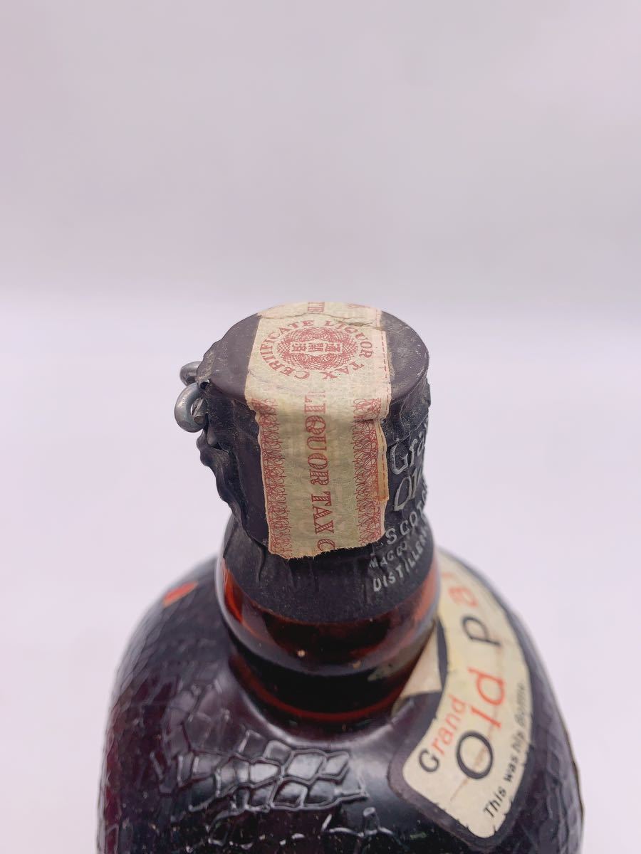 未開栓】OLD PARR オールドパー デラックススコッチウイスキー 古酒