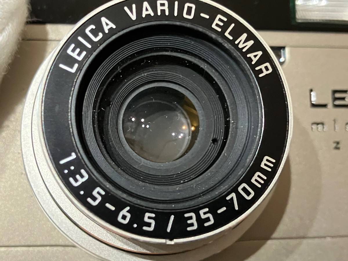 Leica Minilux Film Zoom Camera - 35-70mm Vario-Elmar 1:3.5 Silver