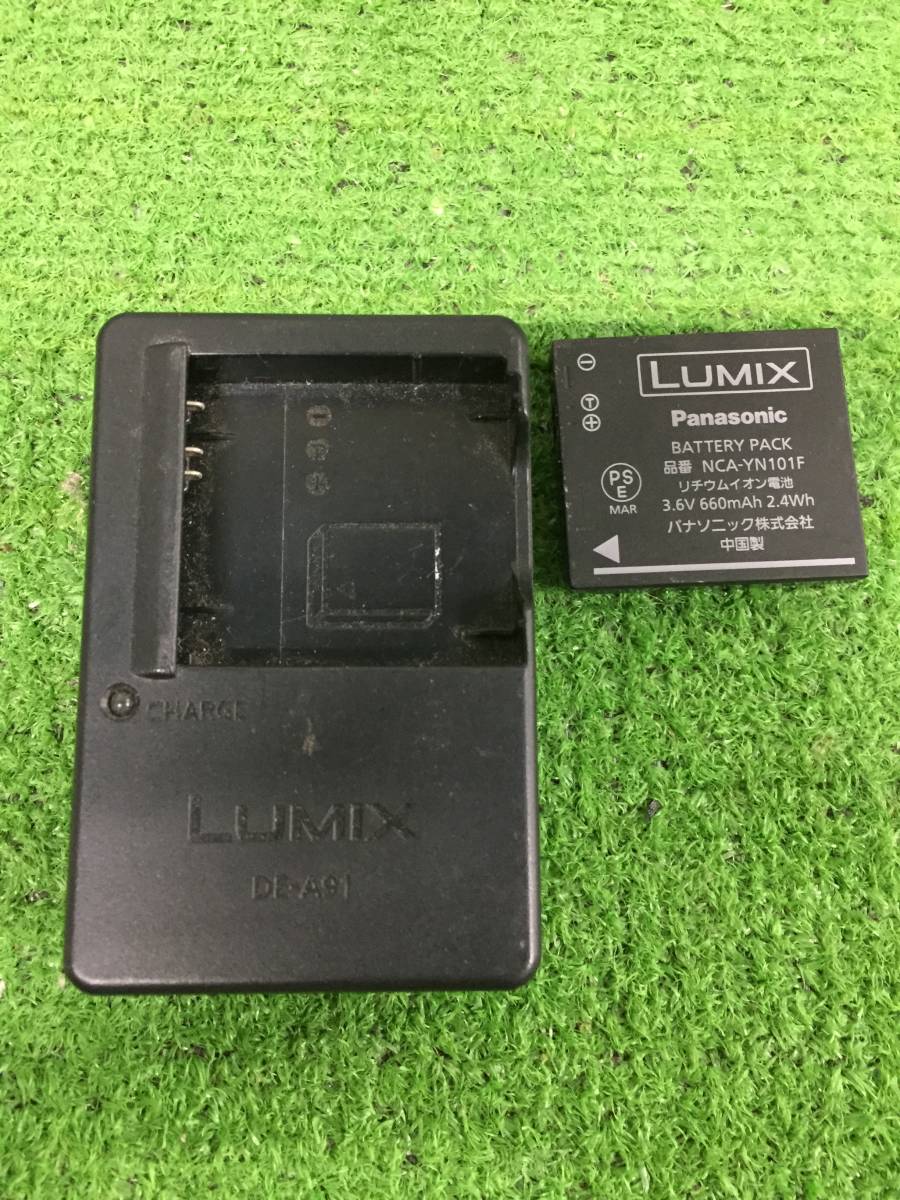 (処分予定)Panasonicデジカメ(充電器付き) Panasonic パナソニック LUMIX コンパクトデジタルカメラ デジカメ OMC