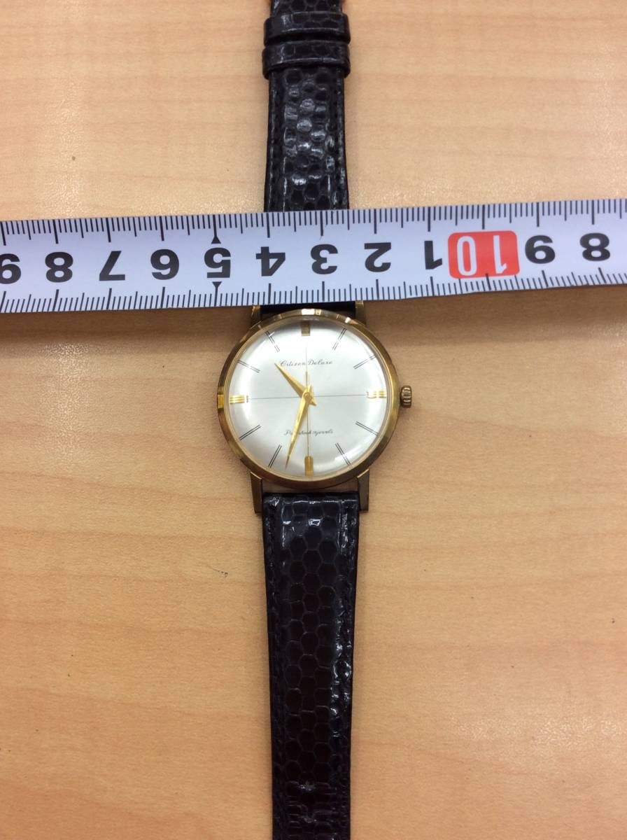 デラックス シチズン 2度と会えない1960年代高級 Deluxe CITIZEN