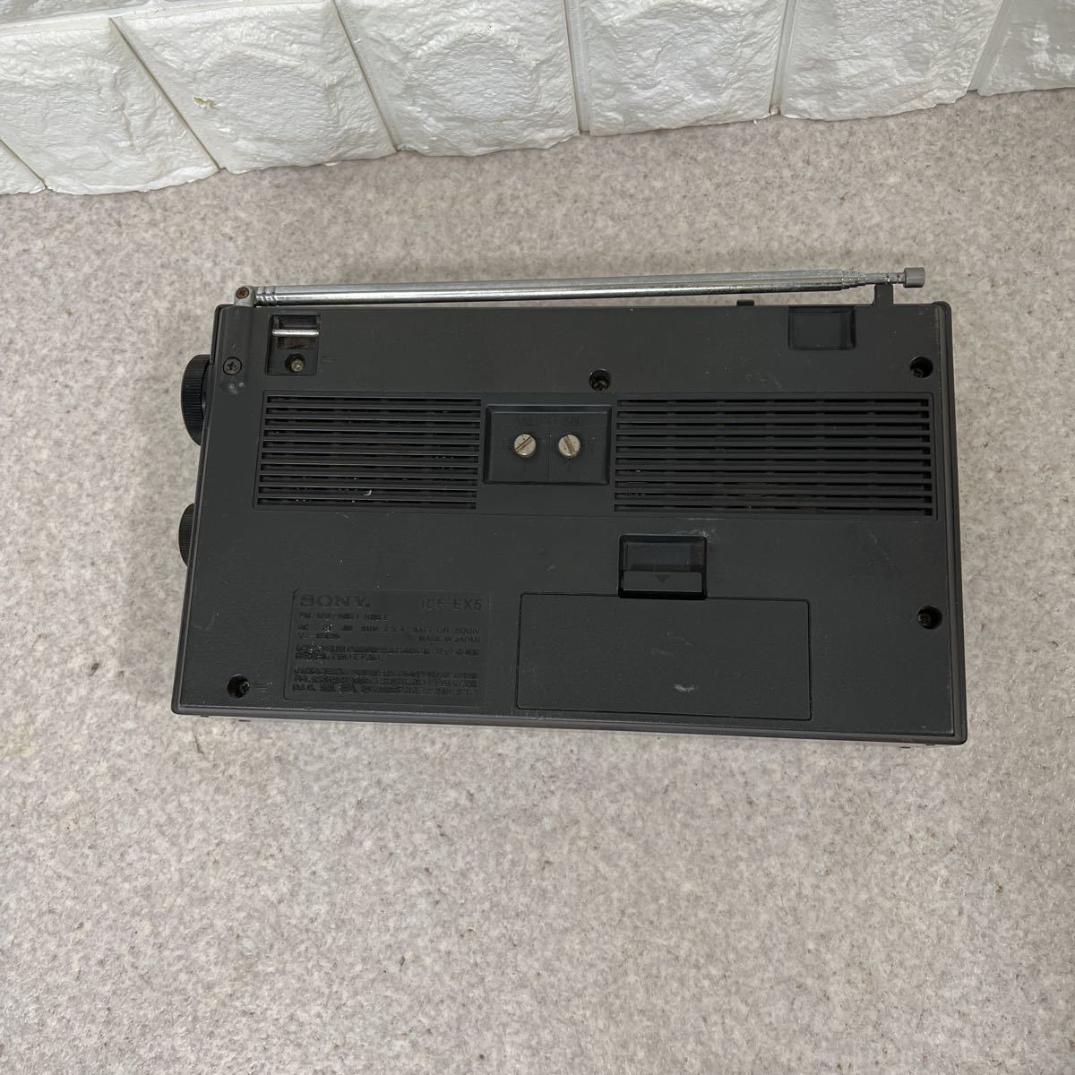 SONY ICF-EX5 ラジオ SONY ICF-EX5 ラジオ 動作未確認 付属品なし ICF