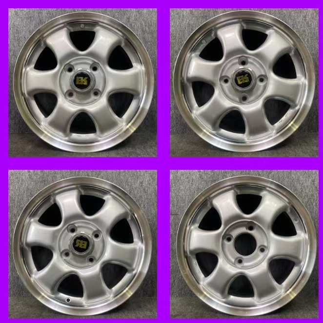 ★激安！売り切り 　15インチホイール 日本製 中古4本★15×6.5JJ ET + 45 PCD114.3 ★4 H★