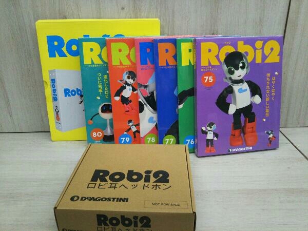新作入荷，高品質 週刊ロビ2 75-80巻 ロビ耳ヘッドホン他 ディアゴスティーニ(模型、プラモデル、ラジコン)｜売買されたオークション情報、yahooの商品情報をアーカイブ公開 - オークファン 模型、プラモデル、ラジコン