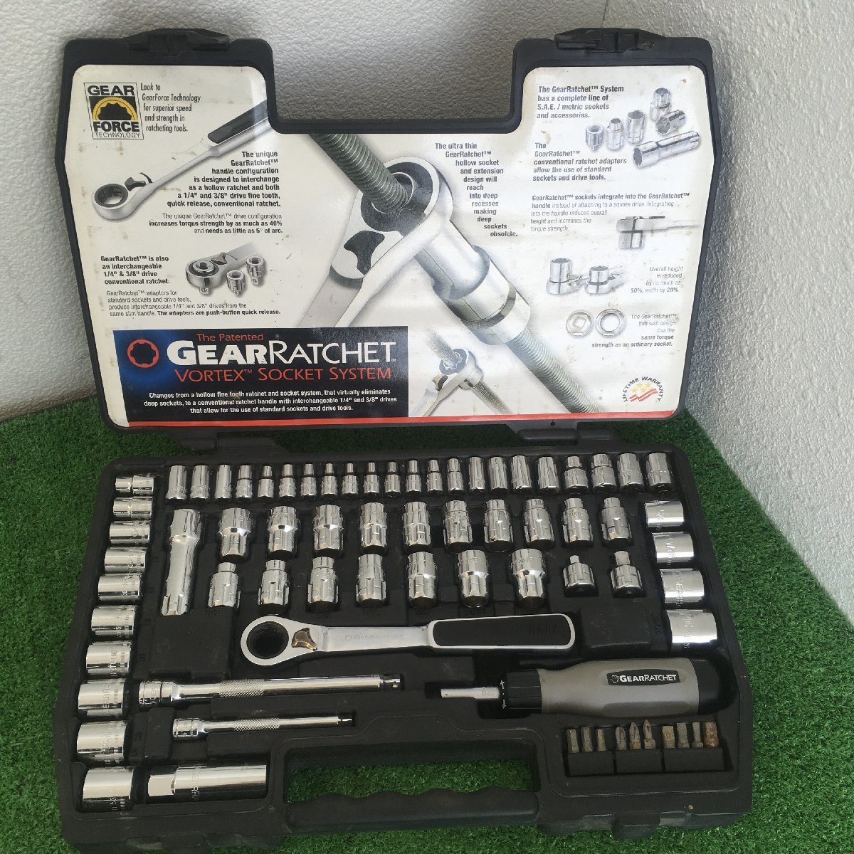 104BK GEARFORCE ギアラチェット VORTEXSOCKETSYSTEM 貫通ソケット