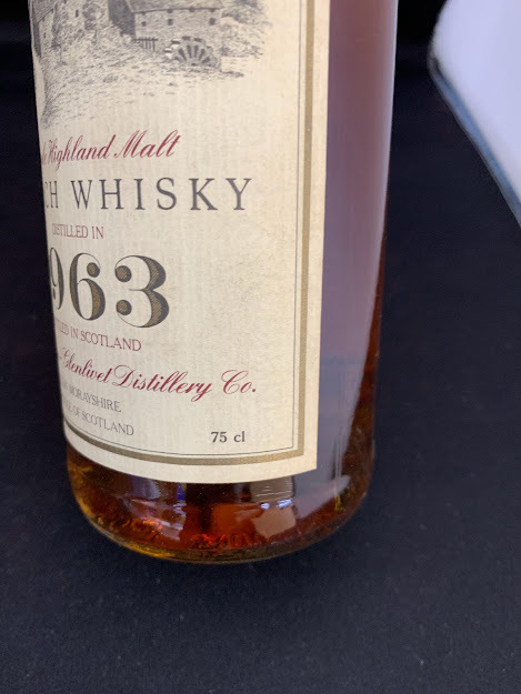 未開栓 GLEN MORAY 1963 25年 グレンマレイ スコッチウイスキー 750ml
