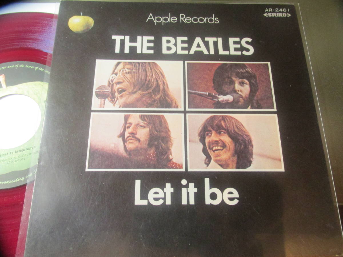 ⁄ It BEATLES IT BE Be Beatles LET Let レット・イット・ビー - LP 