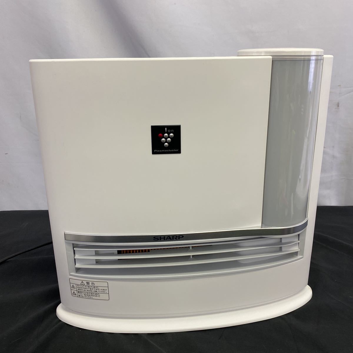 ◇中古 SHARP/シャープ 加湿セラミックファンヒーター HX-E12E3-W 電気 