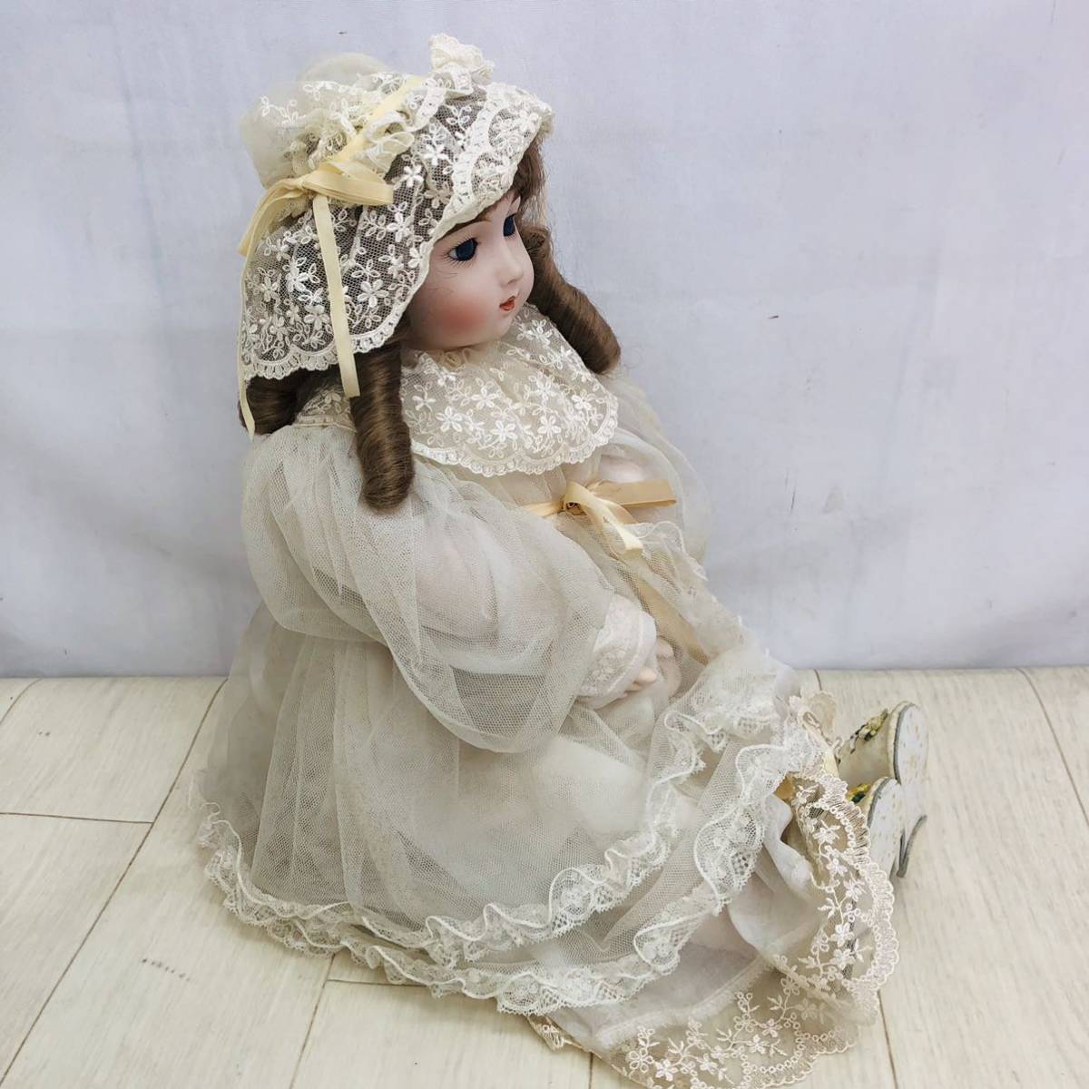 10SB90 アンティーク 人形 ビスクドール ロングフェイス ジュモー 1983