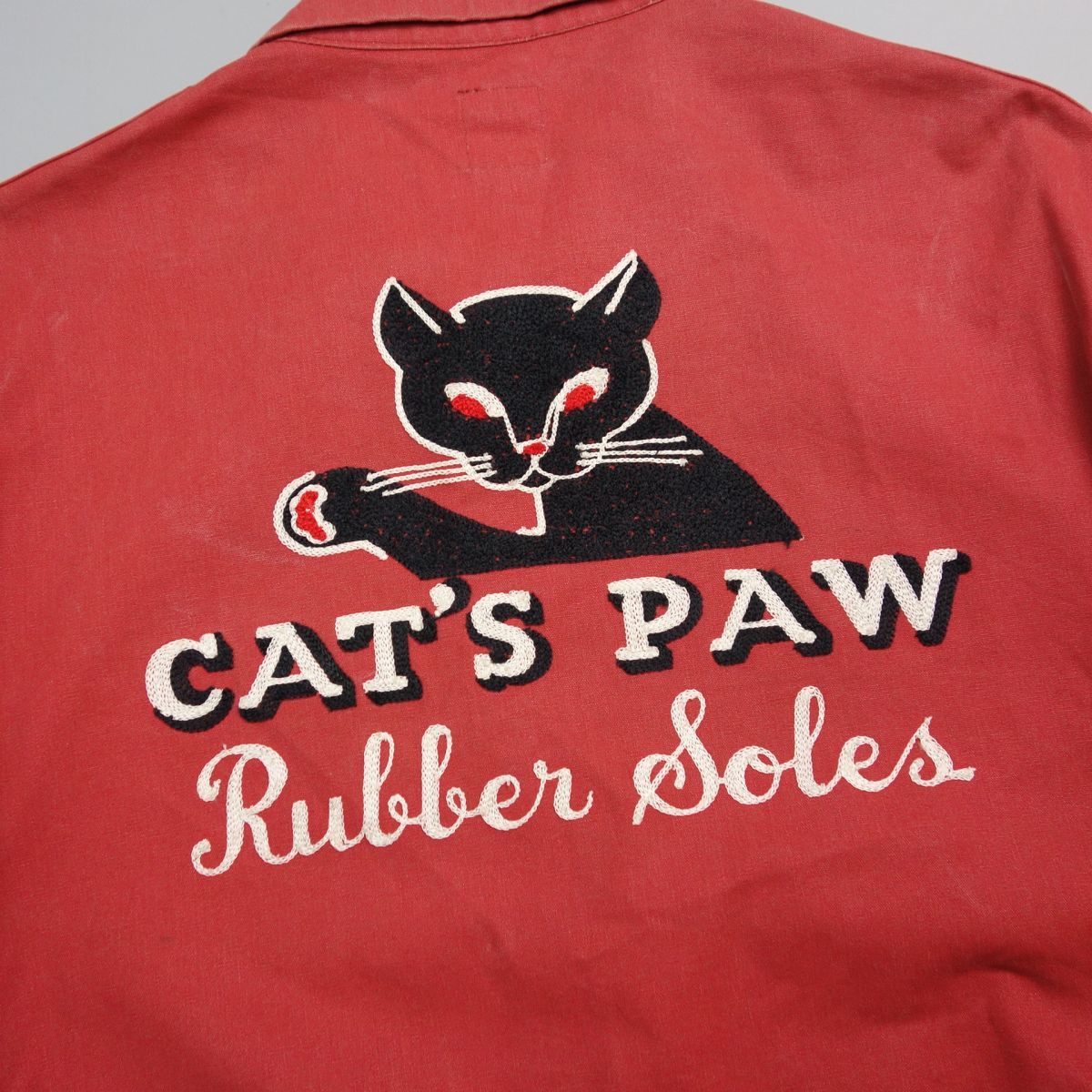 STYLE EYES スタイルアイズ キ × ストレイキャッツ STYLE EYES スタイルアイズ キャッツポウ ロゴ刺繍ジップアップジャケット ブルゾン スウィングトップ M SE10845 東洋エンタープライズ