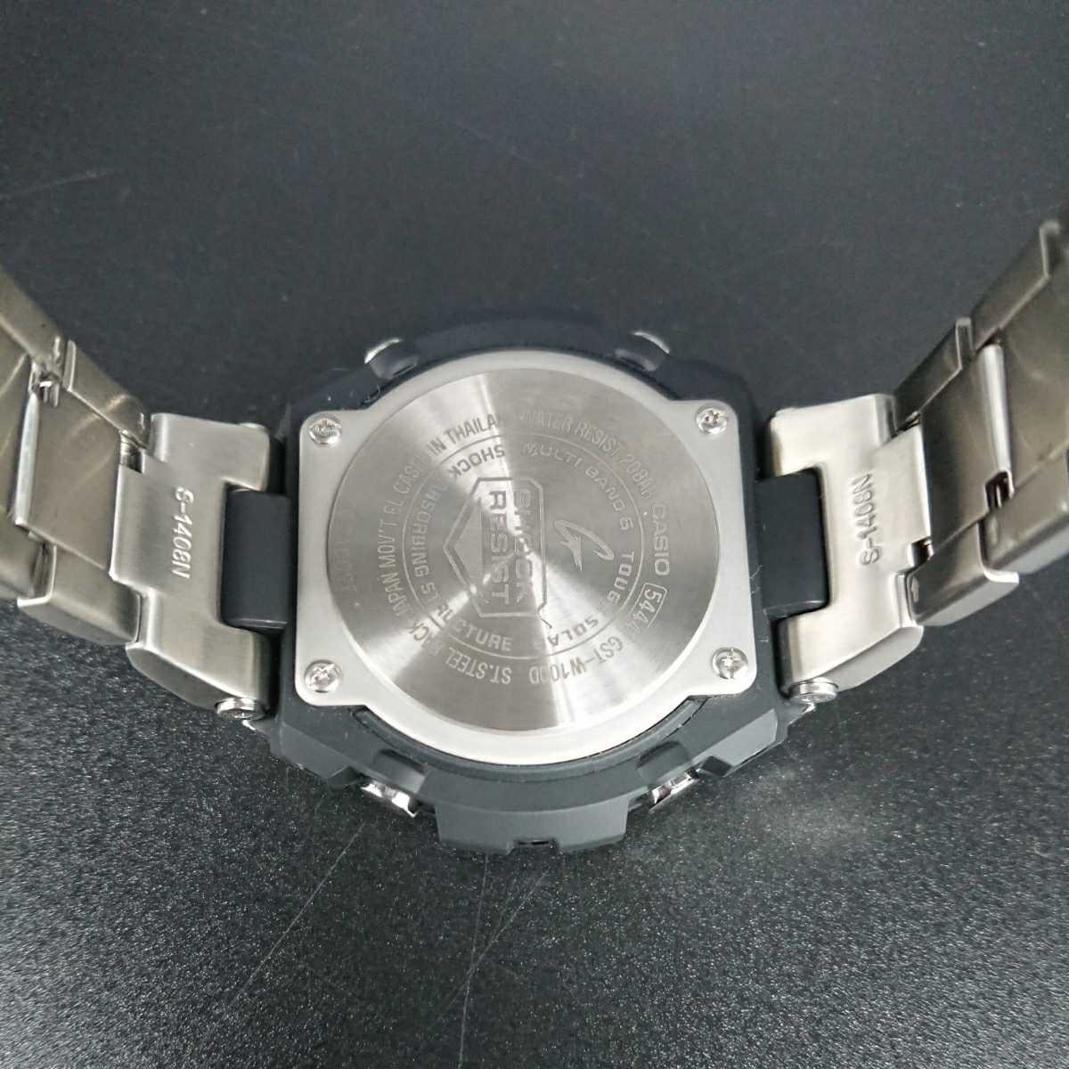早い者勝ち 極美品 G-SHOCK GST-W100D TOUGH SOLAR CASIO カシオ G