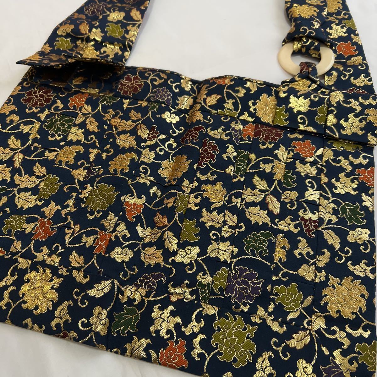 美品【金襴絡子】曹洞宗 正絹 禅 法要 葬儀 仏具 僧侶 装束 五条 袈裟 