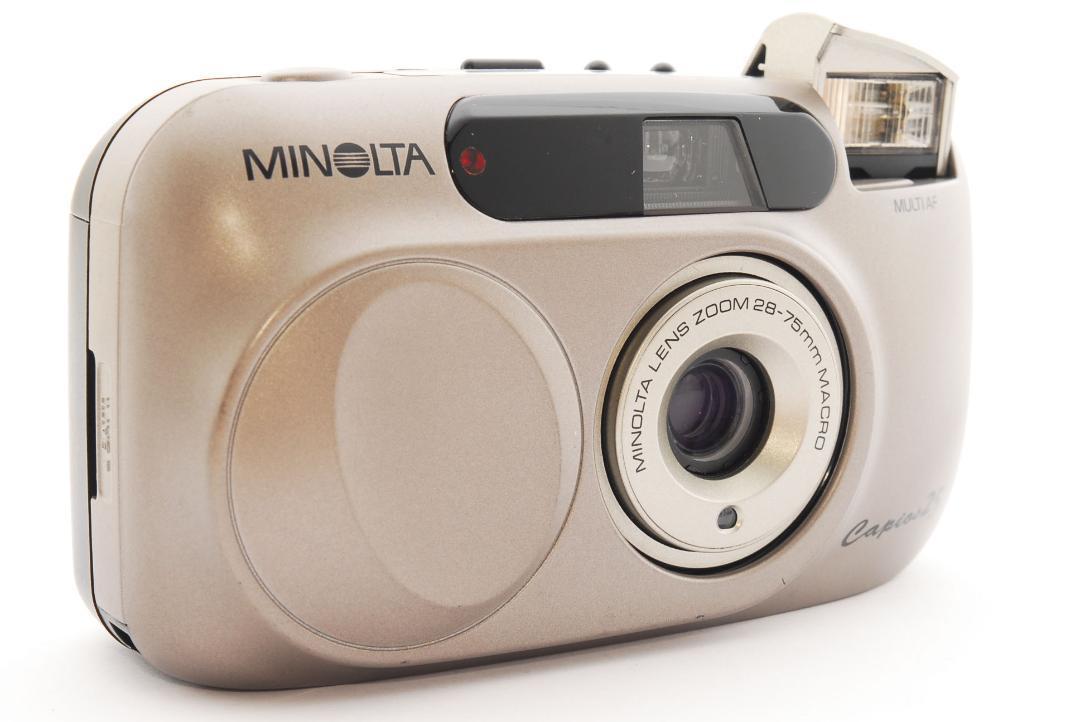 極美品 MINOLTA capios 25 1079221 0 Capios Minolta compact film camera