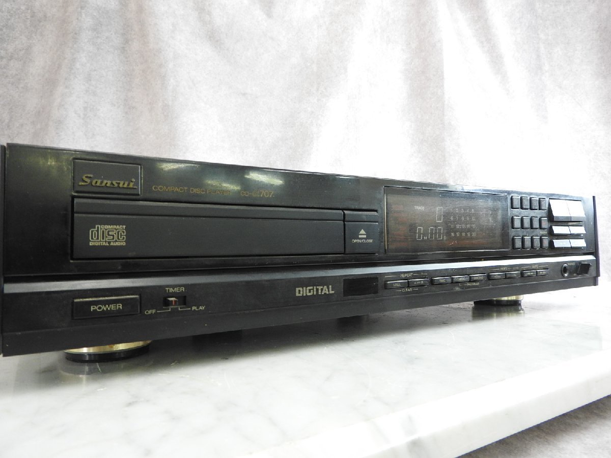 SANSUI サンスイ - CDプレーヤー CD-α707 Yahoo!オークション CD-α707i