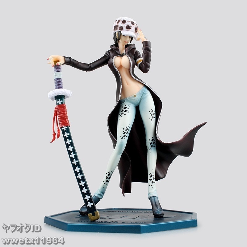 最安☆全国一律送料☆トラファルガー・ロー 女版 女体化 約20cm ONE
