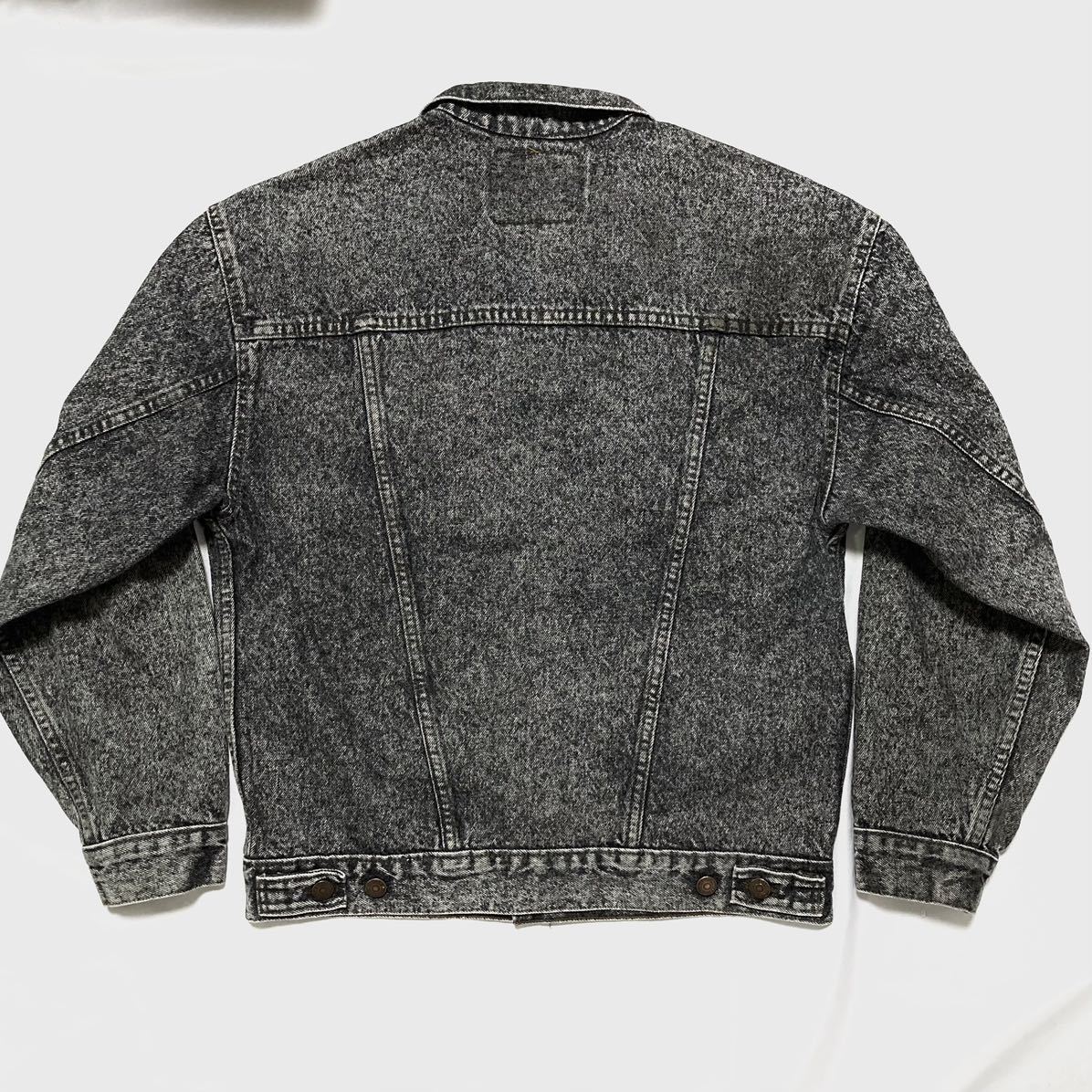 80s 90s USA製 ブラック先染め　57508　リーバイス　XL 80s usa vintage Levi's 57508 先染め ブラック 黒 ジージャン デニム
