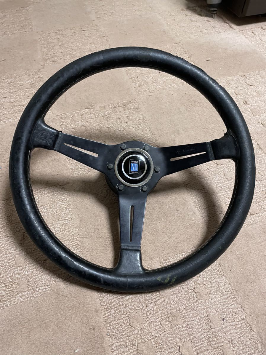 NALDI ステアリング　ジャンク ジャンク ナルディ NARDI 当時物 ステアリング