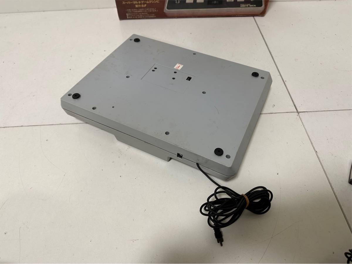 希少 / 箱付き完品】【エポック社 カセットビジョン 本体 スイッチ
