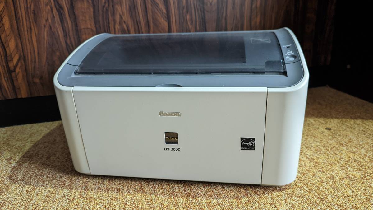 品質保証，正規保証 A4モノクロ レーザープリンタ Canon LBP3000 リサイクルトナー付き(A4)｜売買されたオークション情報、yahooの商品情報をアーカイブ公開 - オークファン キヤノン