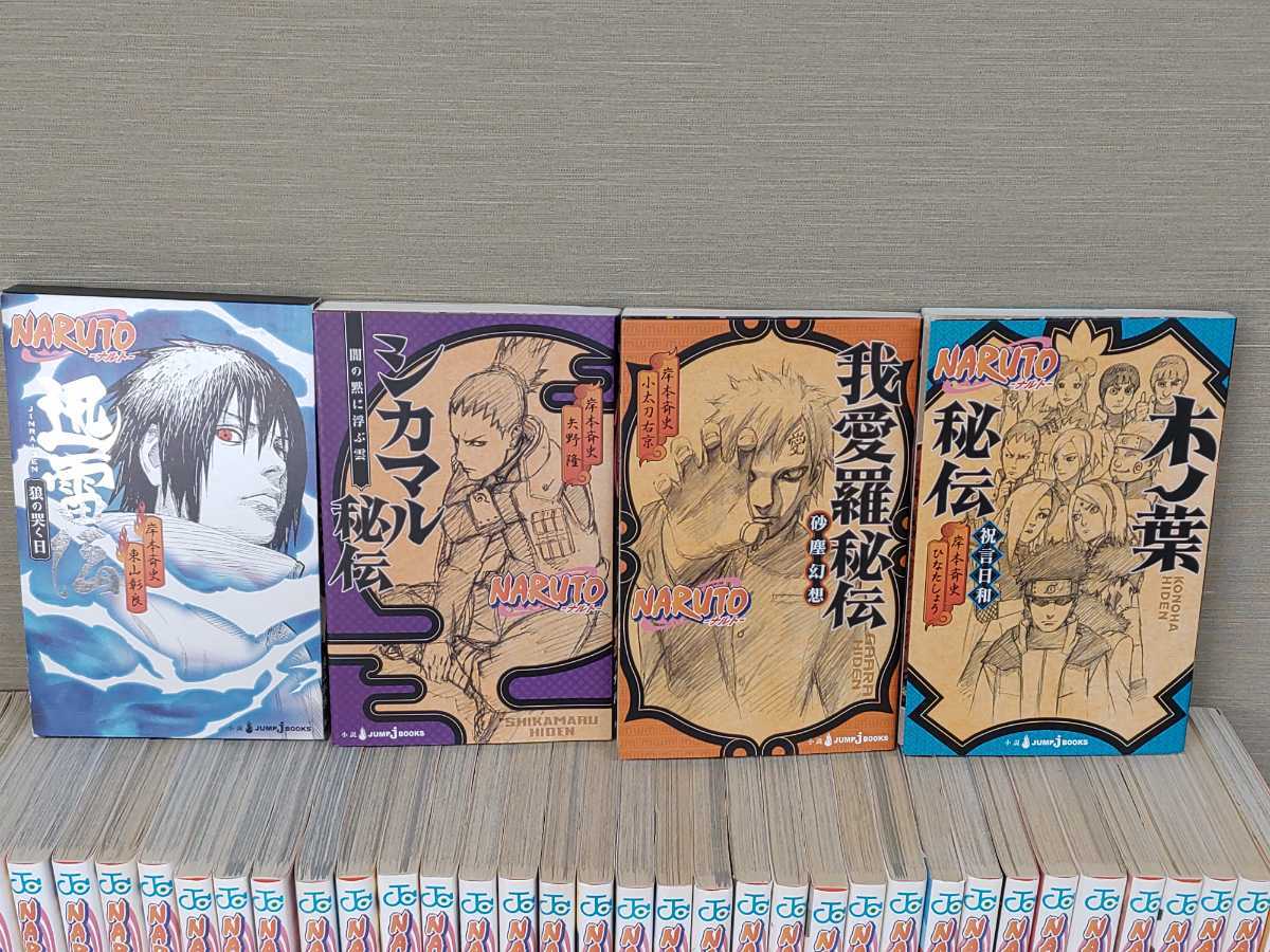 漫画 NARUTO 1〜72巻 + 外伝 全巻