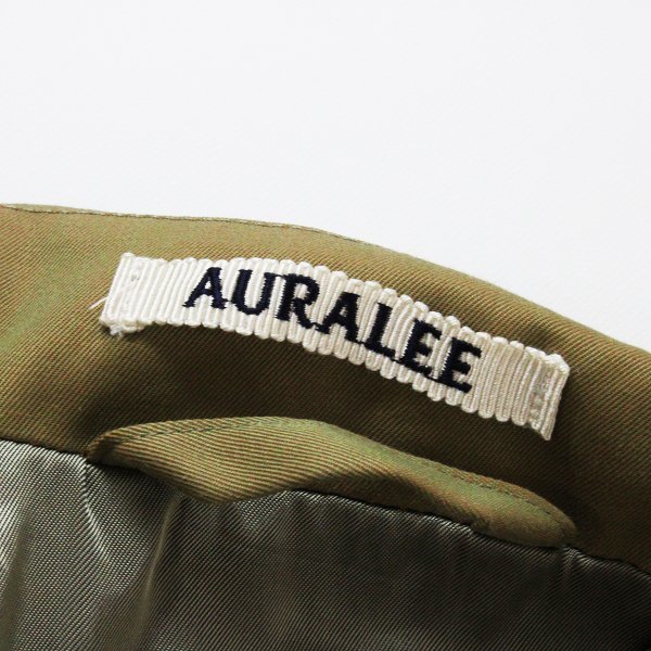 AURALEE オーラリー FINX CHAMBRAY WRAP COAT フィンクスシャンブレーラップコート 1/ベージュ ハオリ 羽織り【2400013057691】 CHAMBRAY AURALEE FINX SOUTEIN -FINX Washed